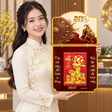 Lịch gỗ 2 thân Bảo hiểm tiền gửi Việt Nam 2027 – LGV27T2-DIV — ảnh 2