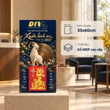 Lịch gỗ Bảo hiểm tiền gửi Việt Nam 2027 30x60cm - LGV27T3-DIV — ảnh 1