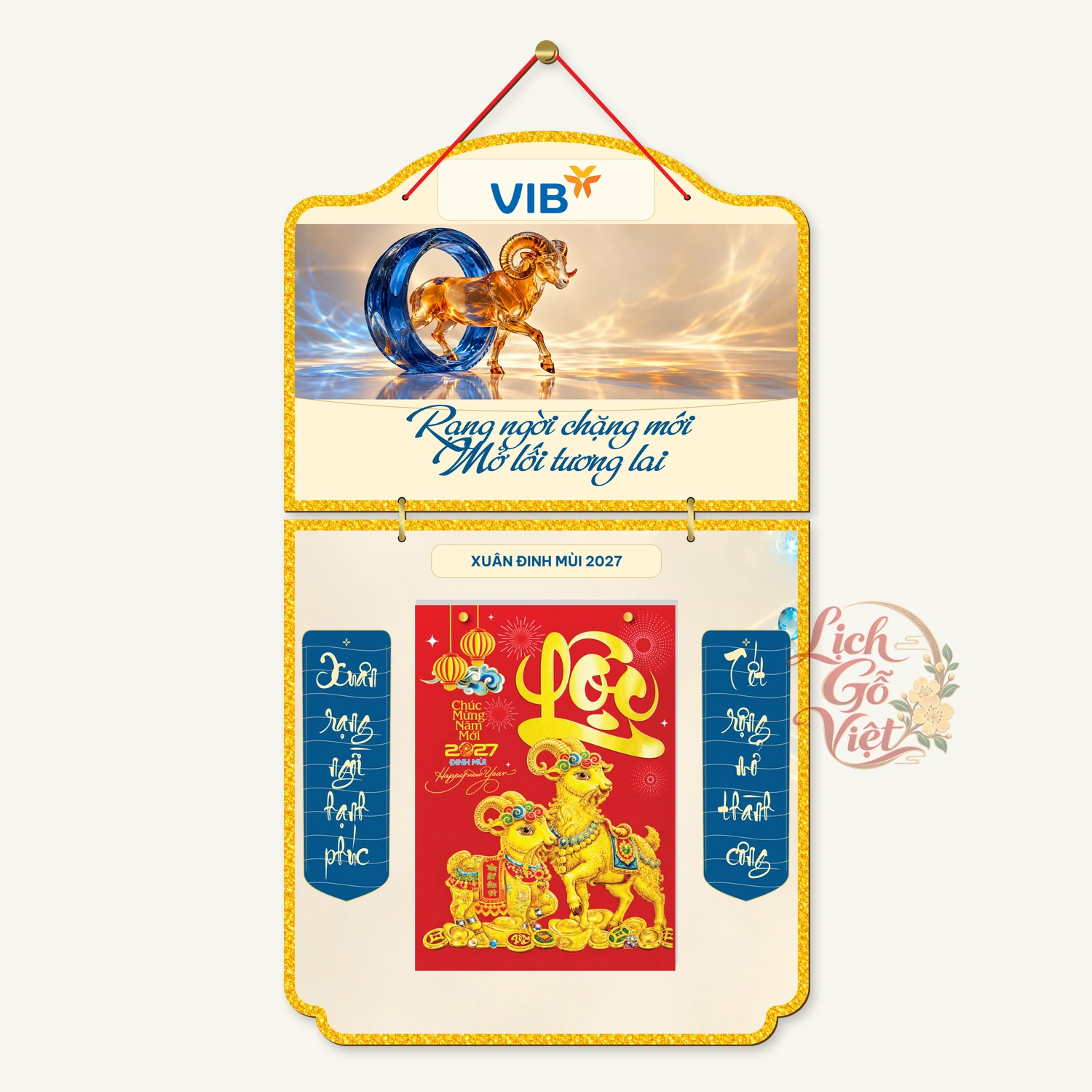 Lịch gỗ 2 thân VIB 2027 – Rạng ngời chặng mới — ảnh 4